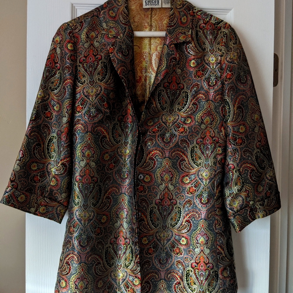 Asian Inspired Chico's Jacket